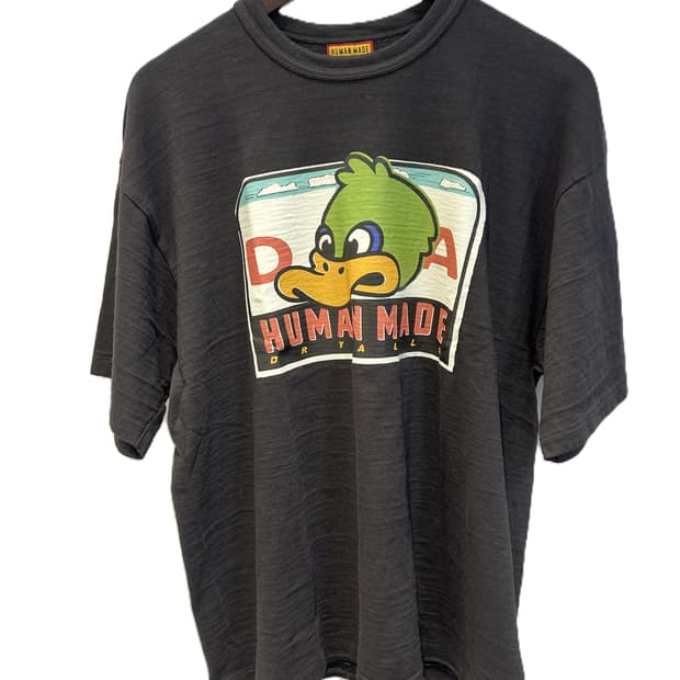 Human Made 덕 프린트 반팔 티셔츠