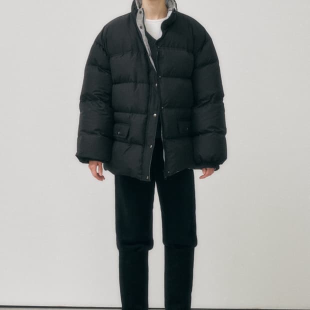 어그스트 캐주얼 푸퍼 패딩 블랙