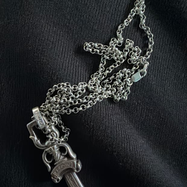 크롬하트 대거 목걸이