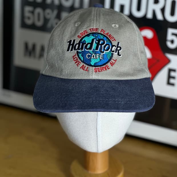 90s Hardrock Cafe 빈티지 하드락카페 모자