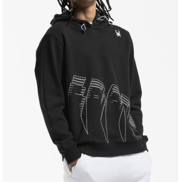 L) 스파이더 후드티 후드티셔츠