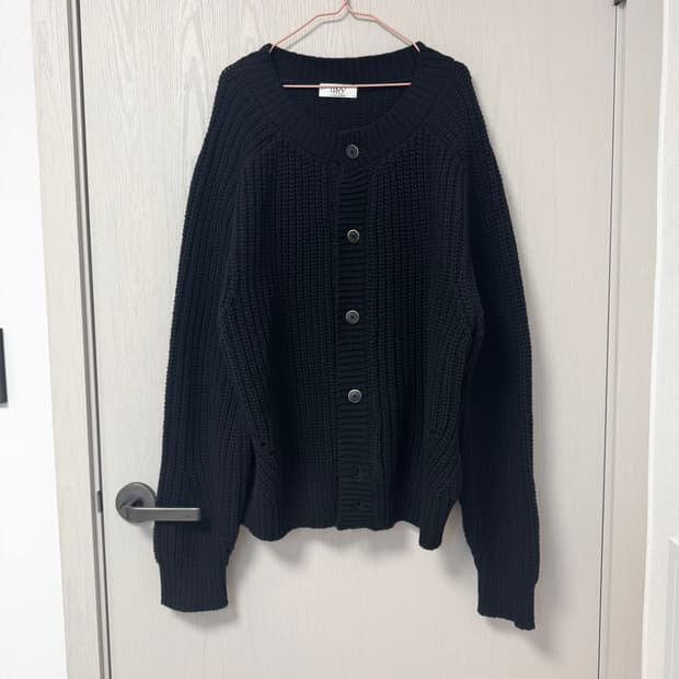 (48) 엘무드 뉴프랩 울 크루넥 가디건