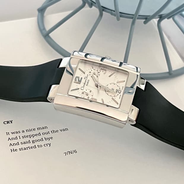 Christian Dior 리바 크로노그래프 디올 남성 시계 