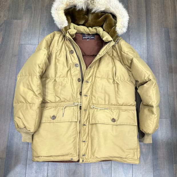 Sugar Cane 슈가케인 60/40 카라코람 다운파카 M sz 베이지