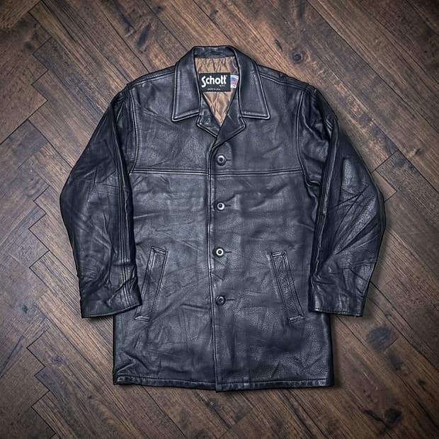 SCHOTT nyc 레더 카코트 자켓 811