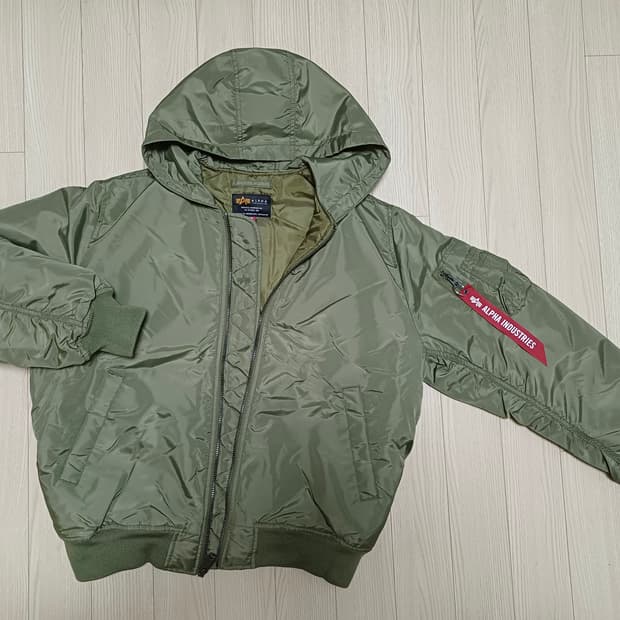 MA-1 HOODED OXFORD FLIGHT JACKET