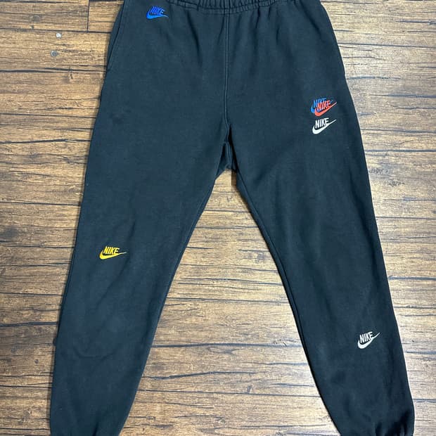 나이키 멀티 로고 조거 팬츠 XL