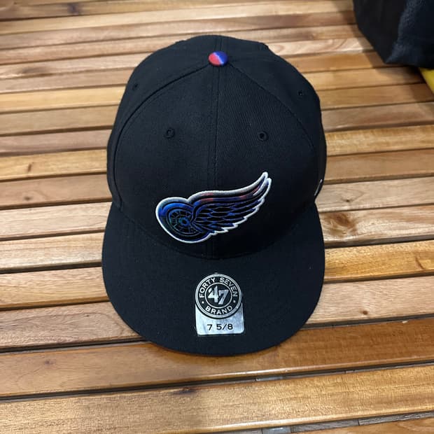 7 5/8)47브랜드 디트로이트 레드윙스 모자