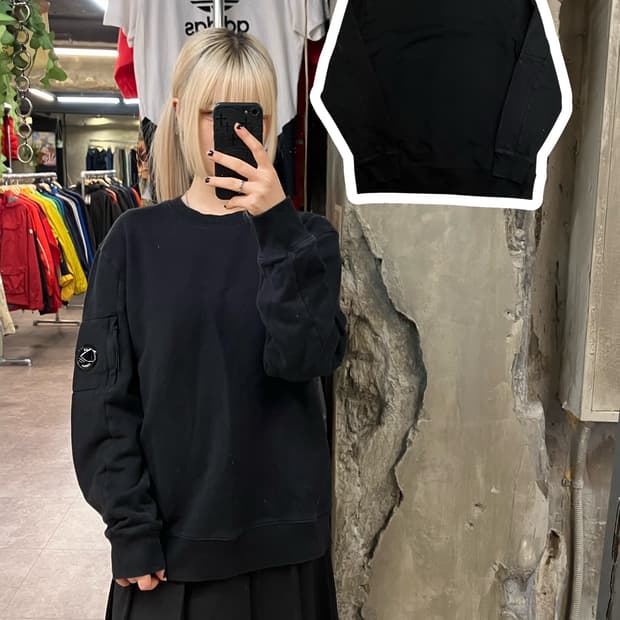 씨피컴퍼니 맨투맨 블랙   #csz1800