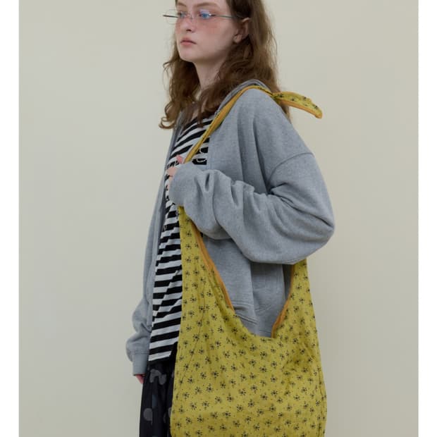 노컨텐츠 플라워 백