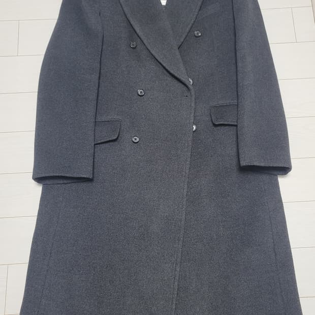 24fw 브라운야드 더블 브레스티드 코트 차콜 4