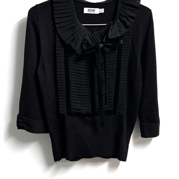 moschino 모스키노 니트 블라우스