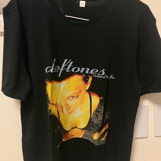 데프톤즈 밴드 프린팅 티 deftones band tee