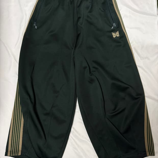 (S) 니들스 21FW HD트랙팬츠 다크그린