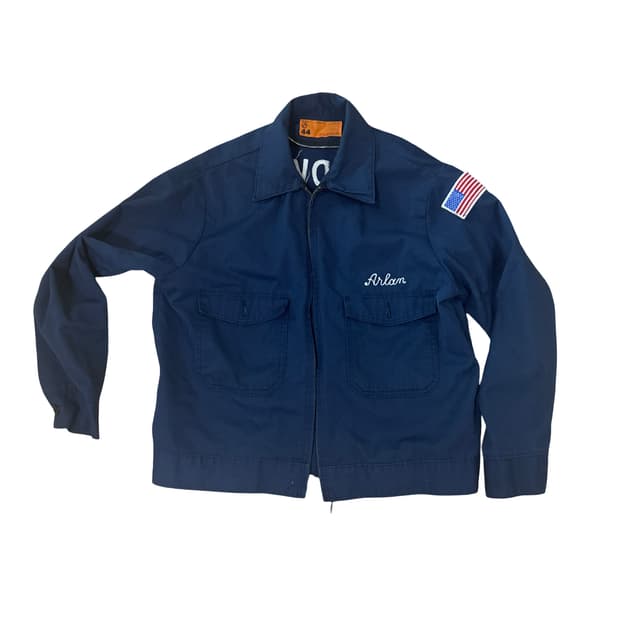 빈티지 메카닉 워크 자켓 L-XL