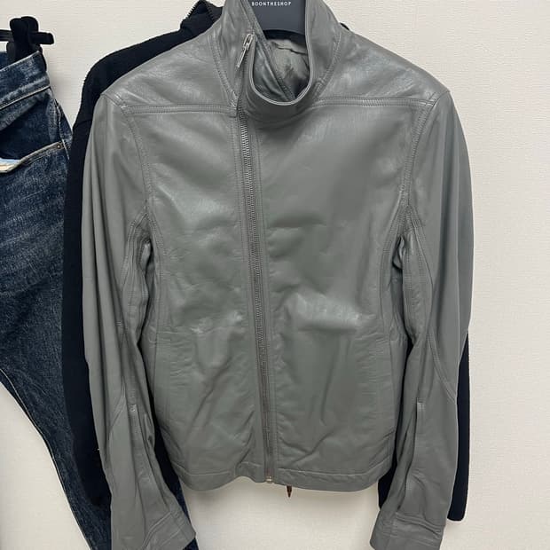 릭오웬스 17ss 가죽자켓
