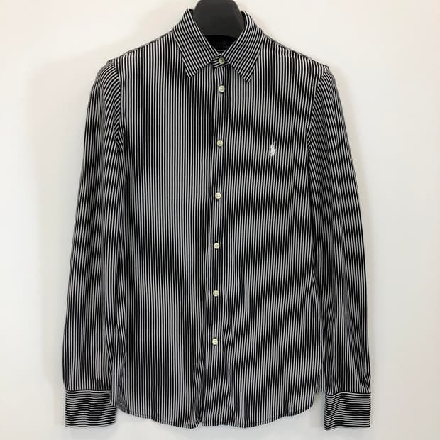 폴로 랄프로렌 니트드레스 셔츠 M 화이트포니