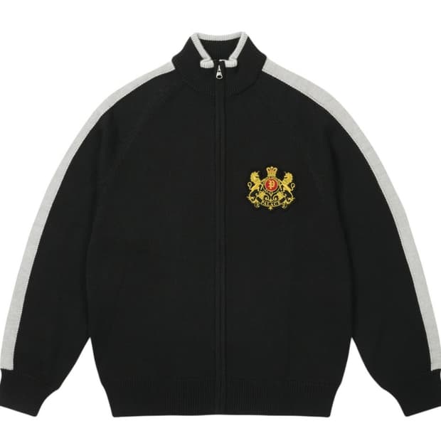 팔라스 이스테블리시드 집 퍼넬 니트 블랙 - 26SS