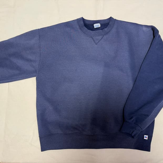 [L] 90s 러셀(Russell Athletics) 네이비 스웻셔츠