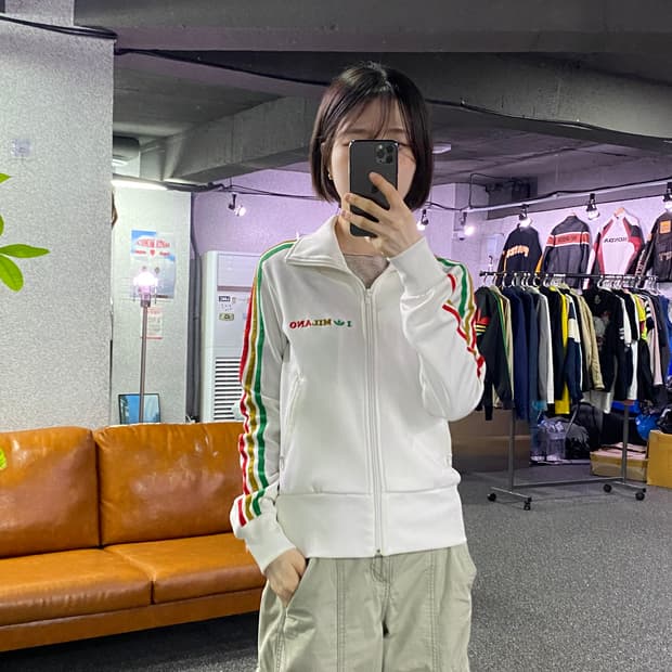 아디다스 밀라노 컬러블록 트랙탑 져지 B4649