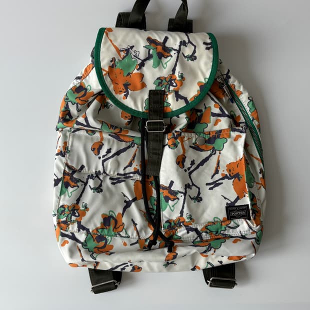 X SLY - Flower Rucksack (White)