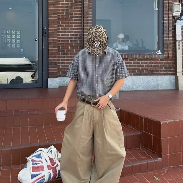 pushpush PP KHAKI PANTS xxl