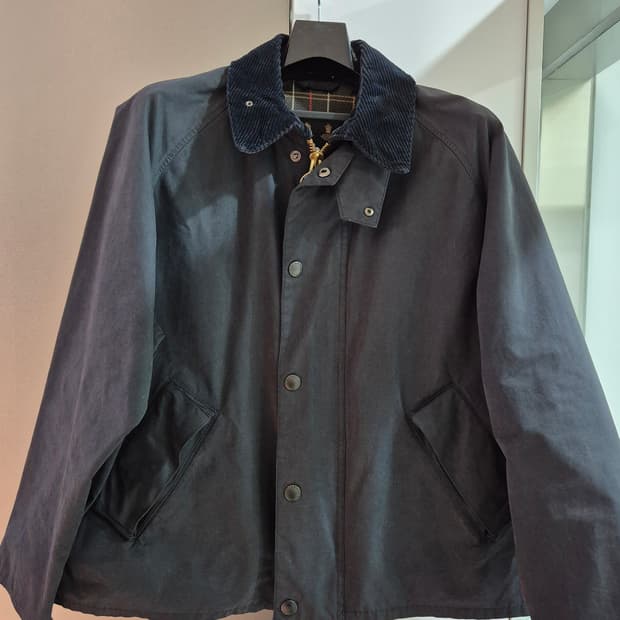 바버 트랜스포트 논왁스 자켓 36사이즈