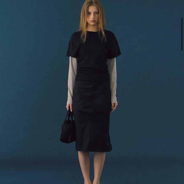 스무드무드 Peptide Tee Black