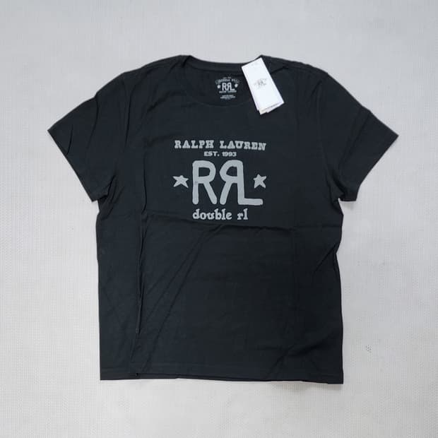 RRL 더블알엘 로고 크루넥 티셔츠 L