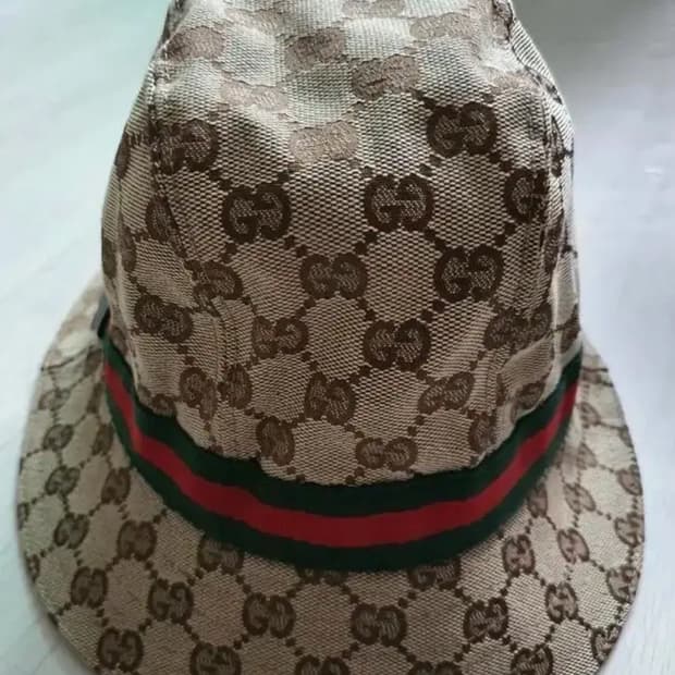 구찌 정품 페도라 벙거지 모자