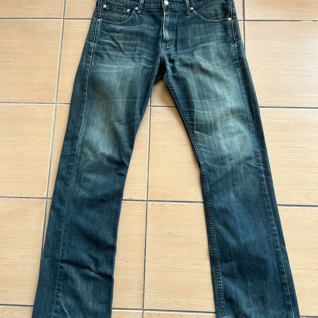 리바이스527 로우부츠컷 33in