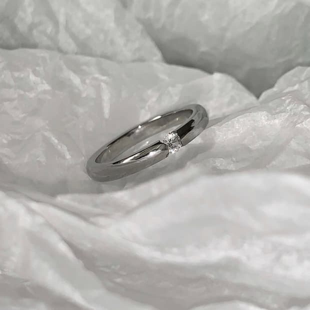 오퓨즈 반지 cubic ring