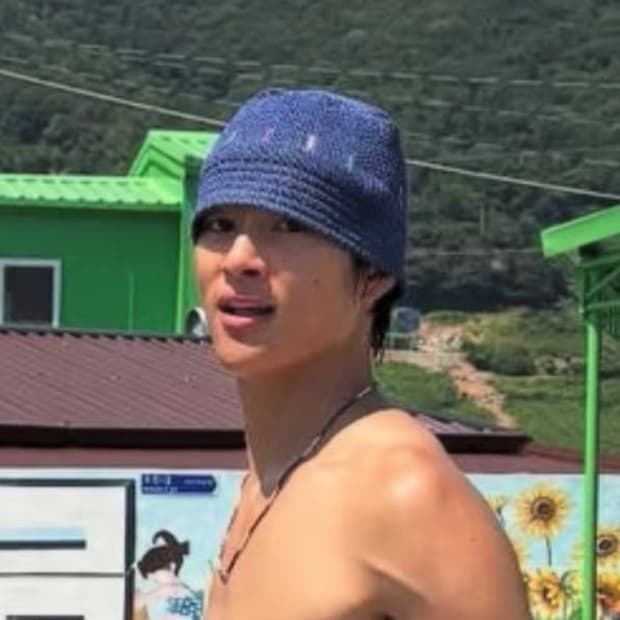 노롤 noroll 니트 버킷햇 [홍태준 착용]