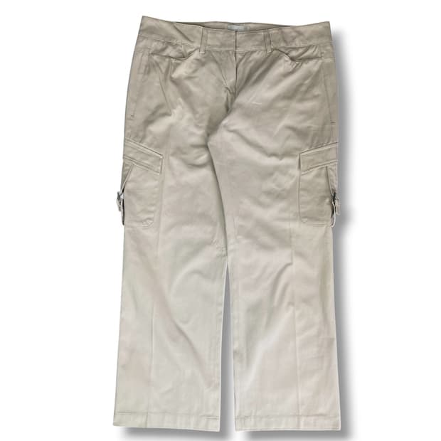 (32) S 막스마라 베이지 카코 코튼팬츠