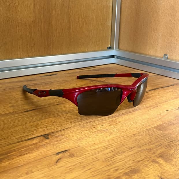 OAKLEY HALF JACKET (PEARL RED)