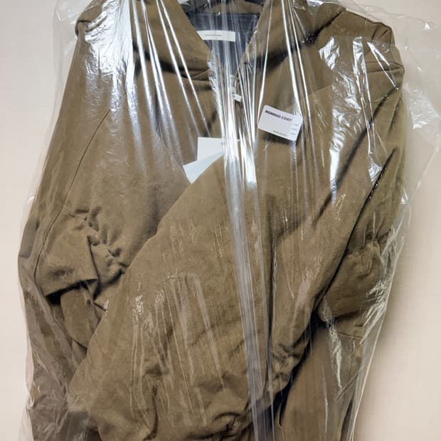 논노드 몰스킨 셔링 봄버 카키 브라운 2size