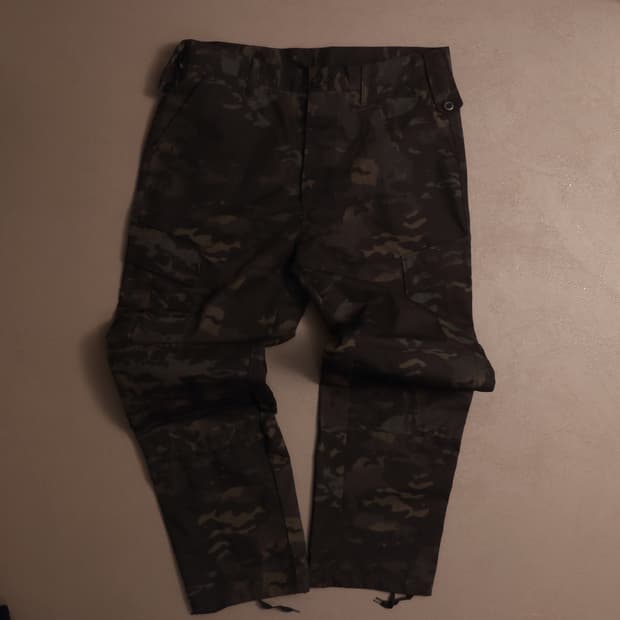 밀리터리 립스탑 카모 카고팬츠 A1806