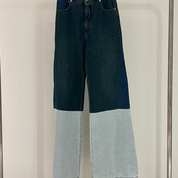 3 tone boots cut jeans