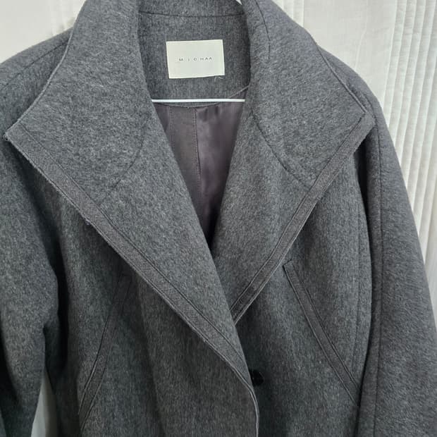미샤 오버핏코트 