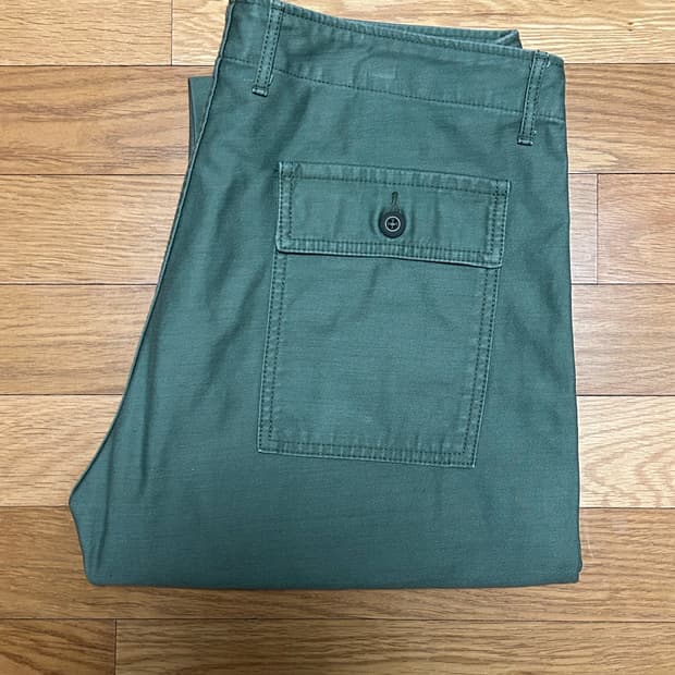 재팬블루 퍼티그 팬츠 34