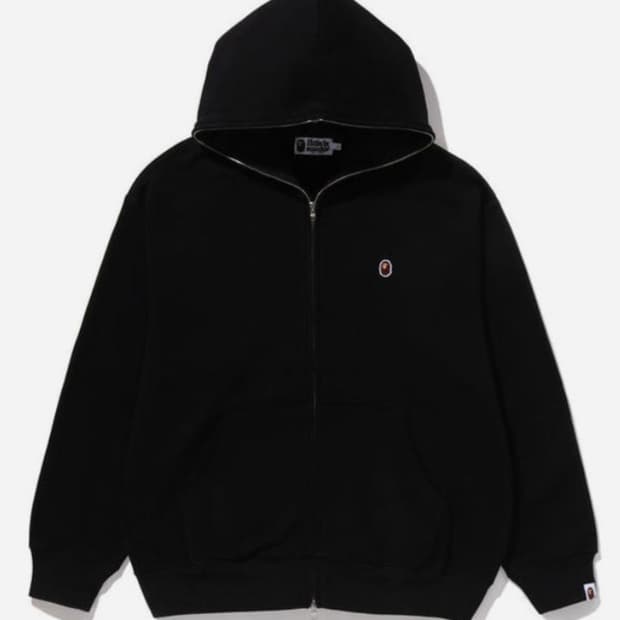 베이프 원포인트 후드집업