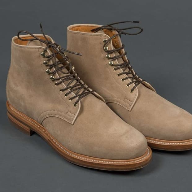 바이버그 더비 부츠 카프스웨이드 8사이즈 알든