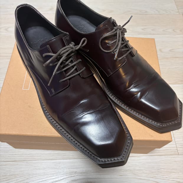 마틴로즈 치즐토 더비(2회실착, 40사이즈)