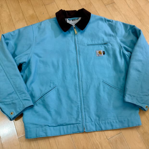 [칼하트] 아이앱 스튜디오 OG 디트로이트 자켓 밀키 블루 (L)