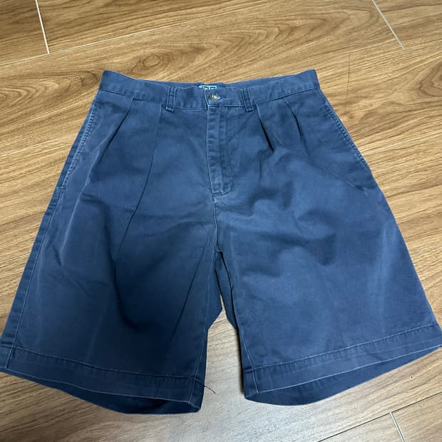 90s 빈티지 폴로랄프로렌 투턱 반바지 테일러쇼츠