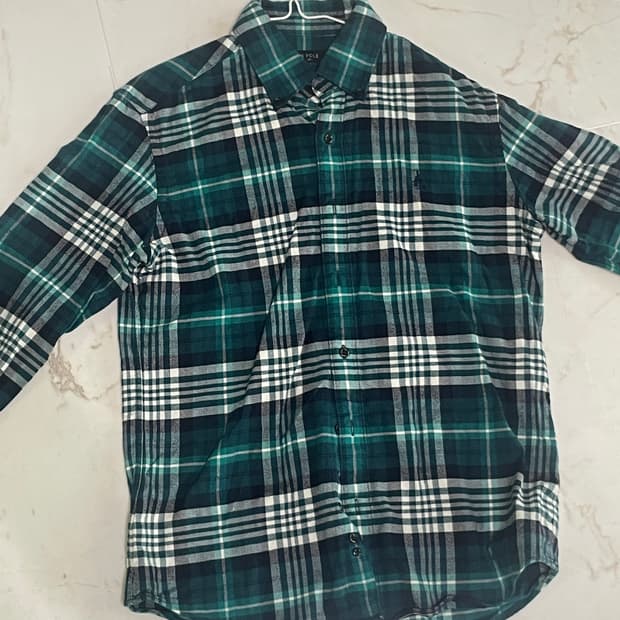 빈폴 체크 셔츠 95 급처