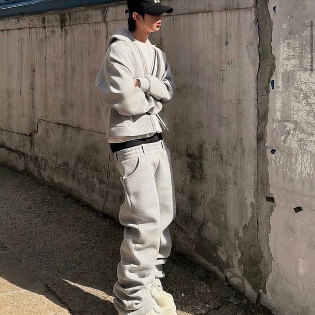 MJD 코인서울 크롭 후드 집업