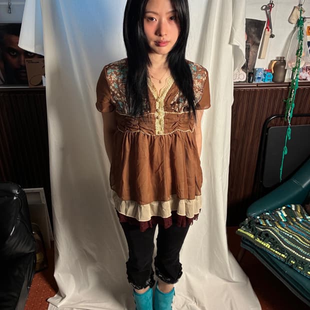 Japanese Vintage mori blouse