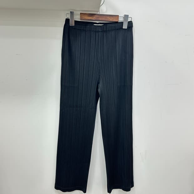 플리츠 플리즈 팬츠 