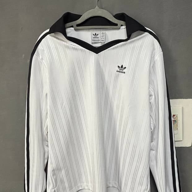 아디다스 풋볼 자카드 긴팔